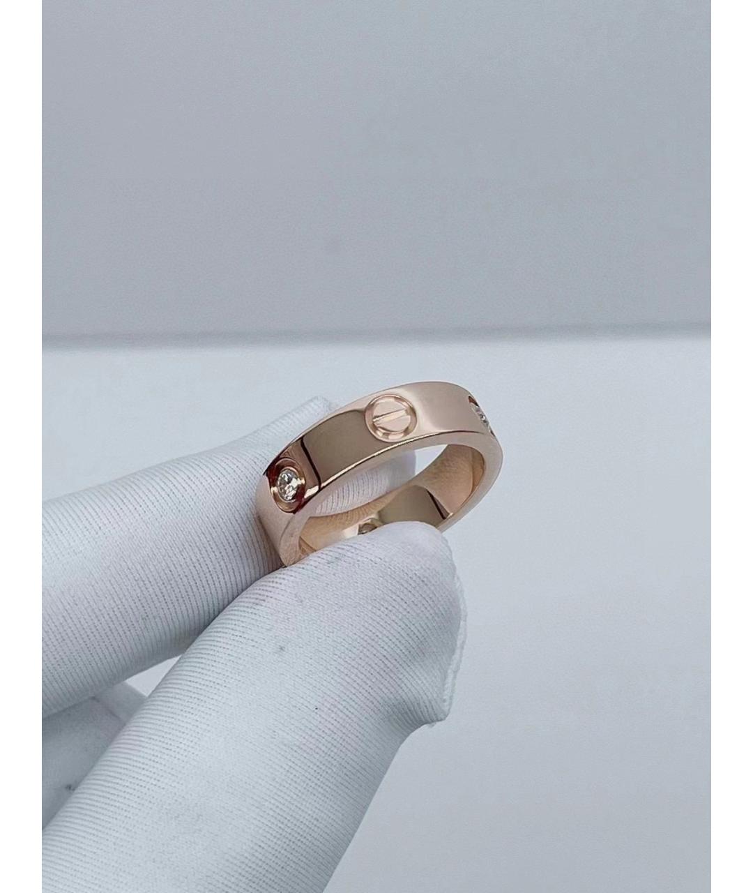 CARTIER Кольцо из розового золота, фото 8