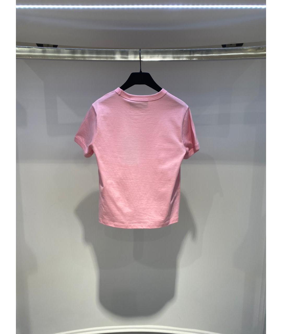 GUCCI Розовая футболка, фото 3