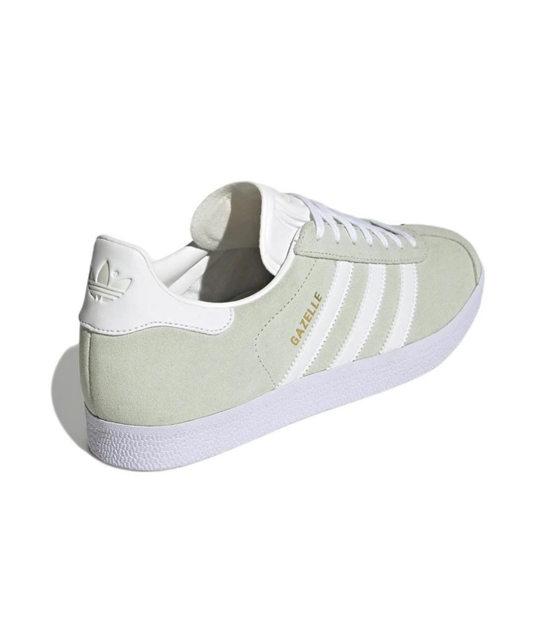 ADIDAS Белые замшевые кроссовки, фото 2