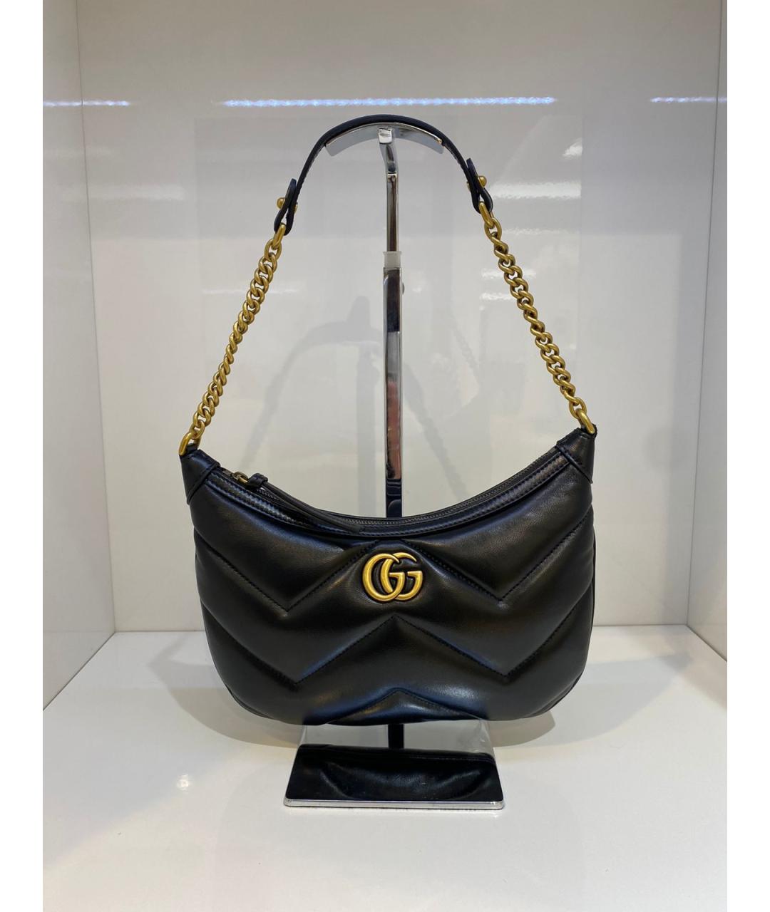 GUCCI Черная сумка с короткими ручками, фото 3