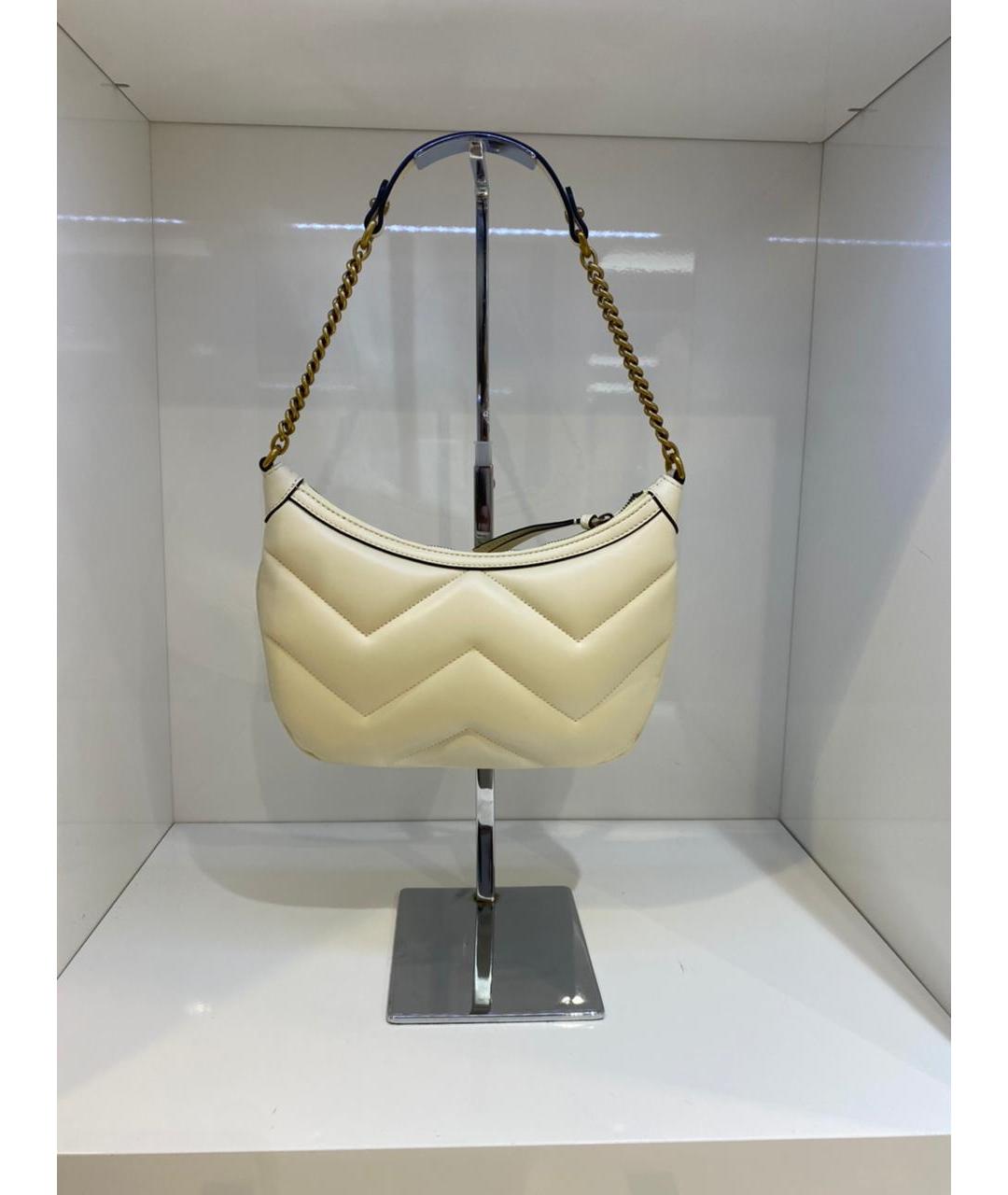 GUCCI Бежевая сумка с короткими ручками, фото 2