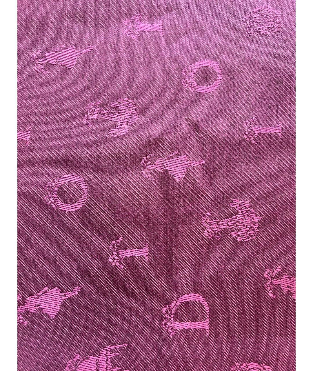 CHRISTIAN DIOR PRE-OWNED Фиолетовый платок, фото 3
