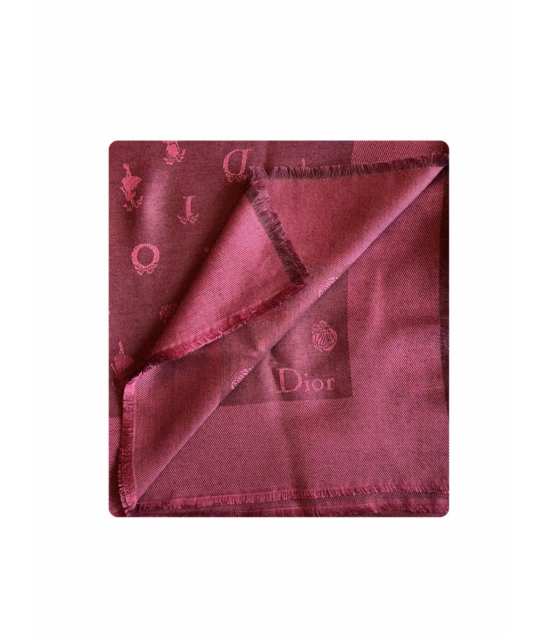 CHRISTIAN DIOR PRE-OWNED Фиолетовый платок, фото 1