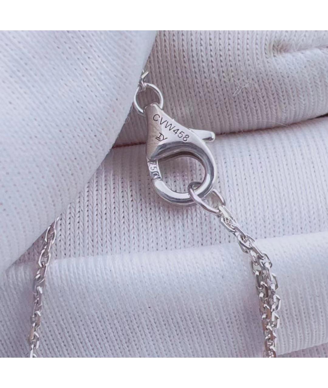 CARTIER Серебряное колье из белого золота, фото 9