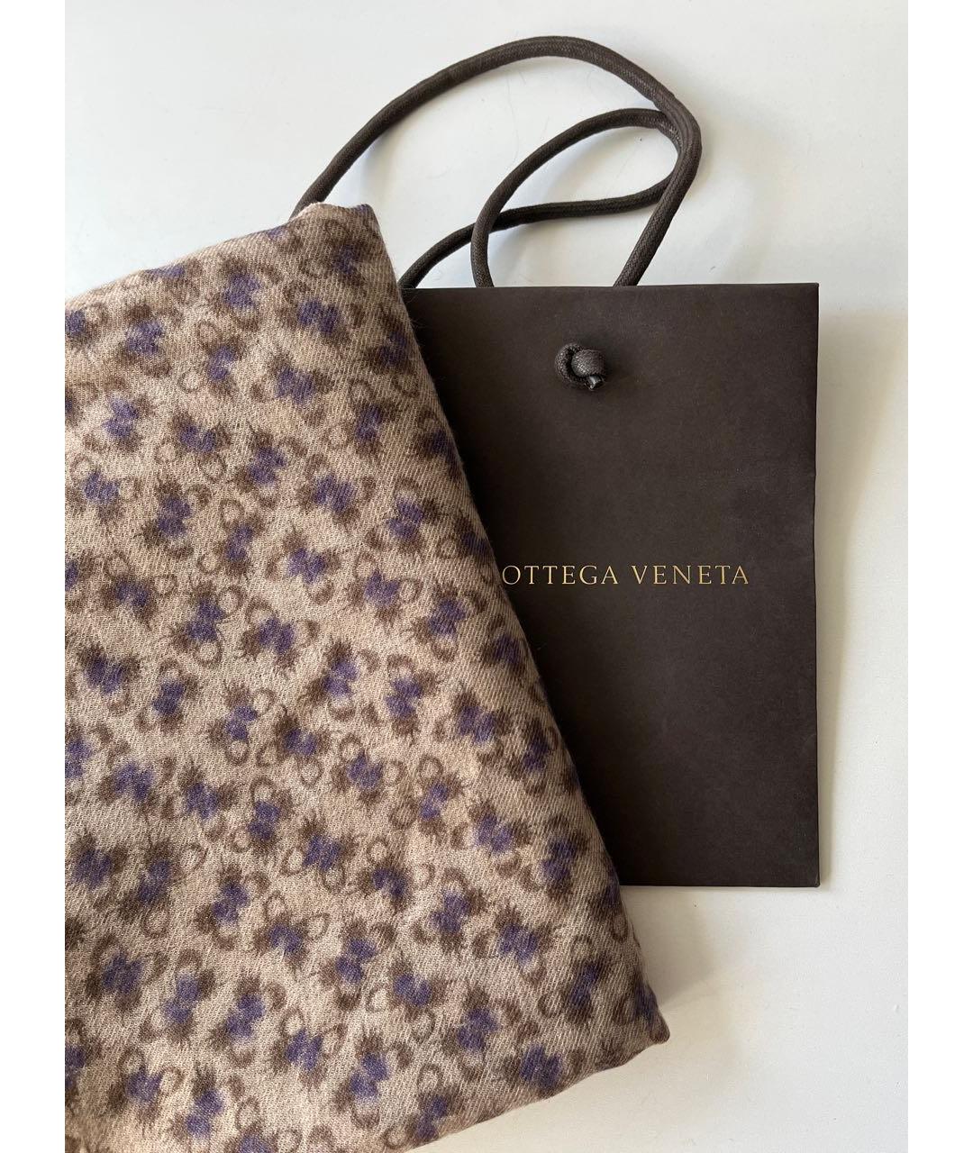 BOTTEGA VENETA Мульти кашемировый шарф, фото 6