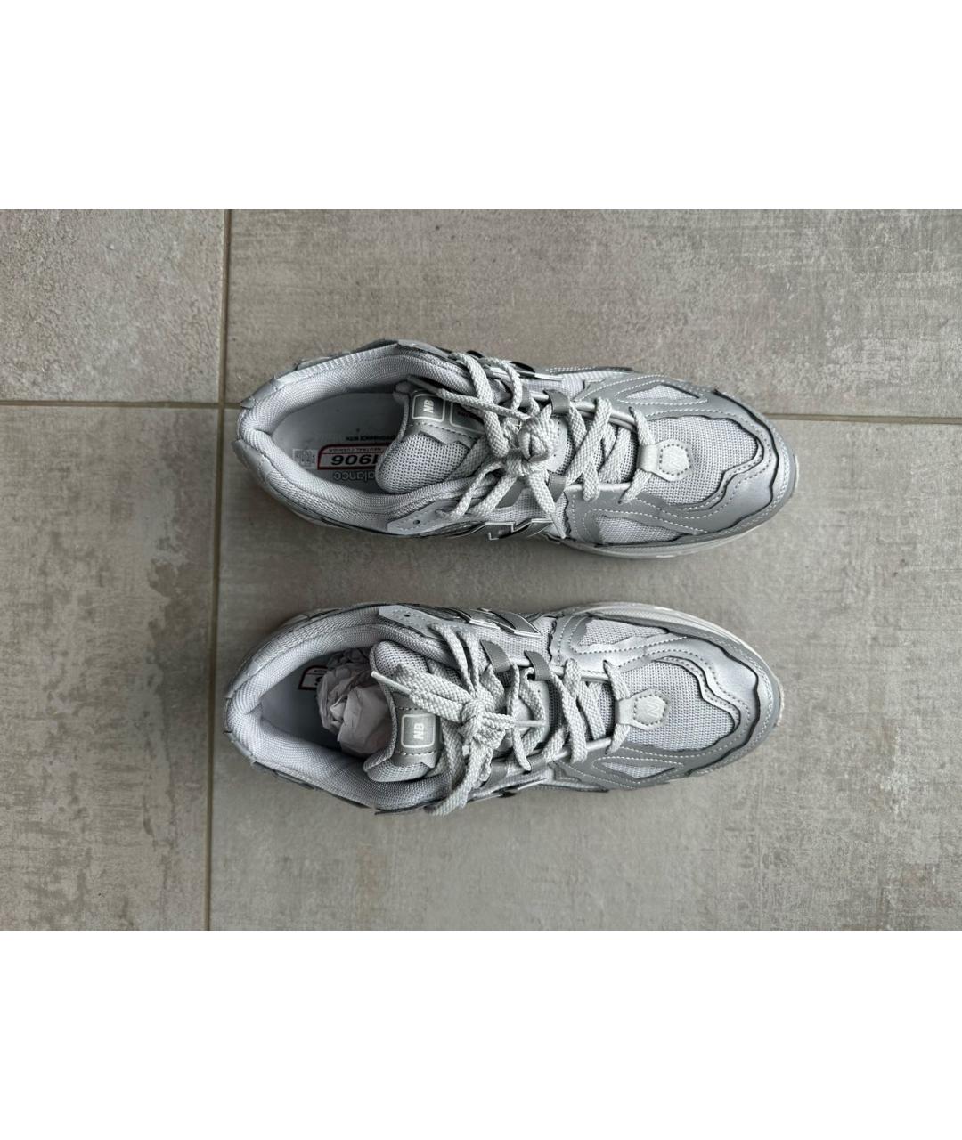 NEW BALANCE Серебряные низкие кроссовки / кеды, фото 3