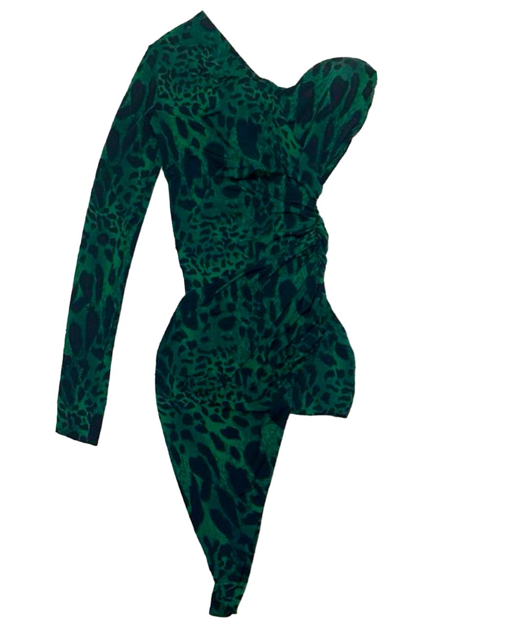 ALEXANDRE VAUTHIER Зеленые коктейльное платье, фото 1