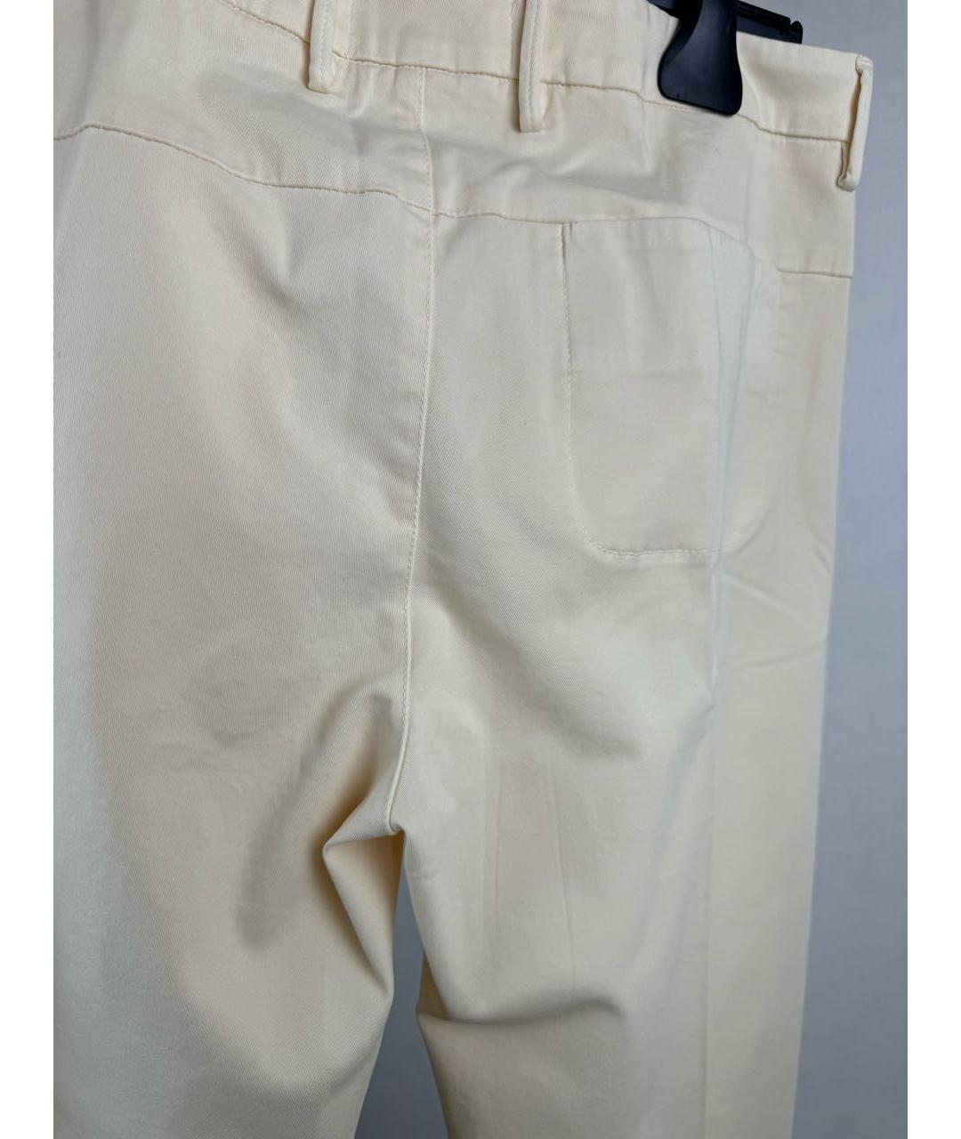 LIVIANA CONTI Бежевые брюки узкие, фото 3