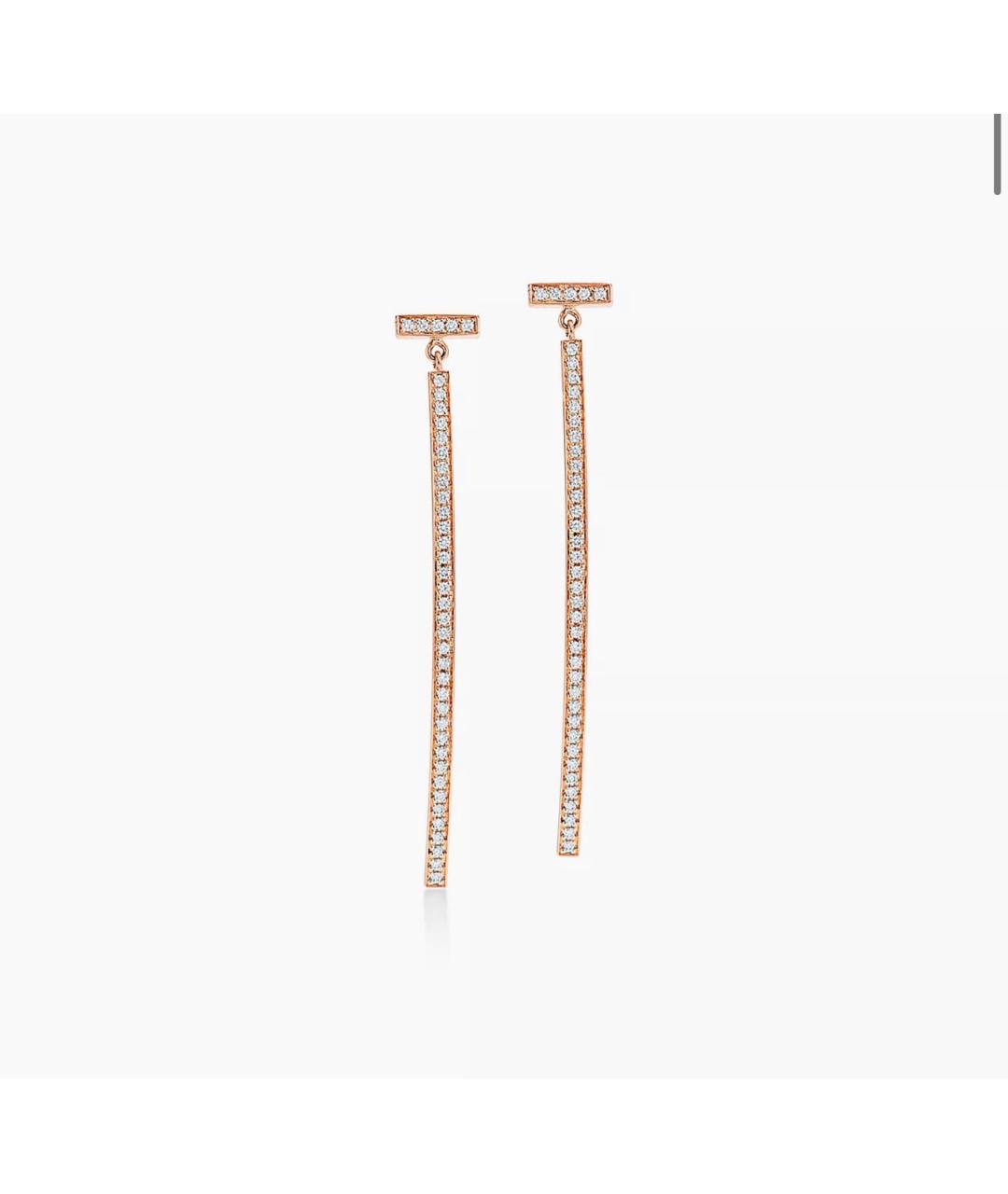 TIFFANY&CO Золотые серьги из желтого золота, фото 5