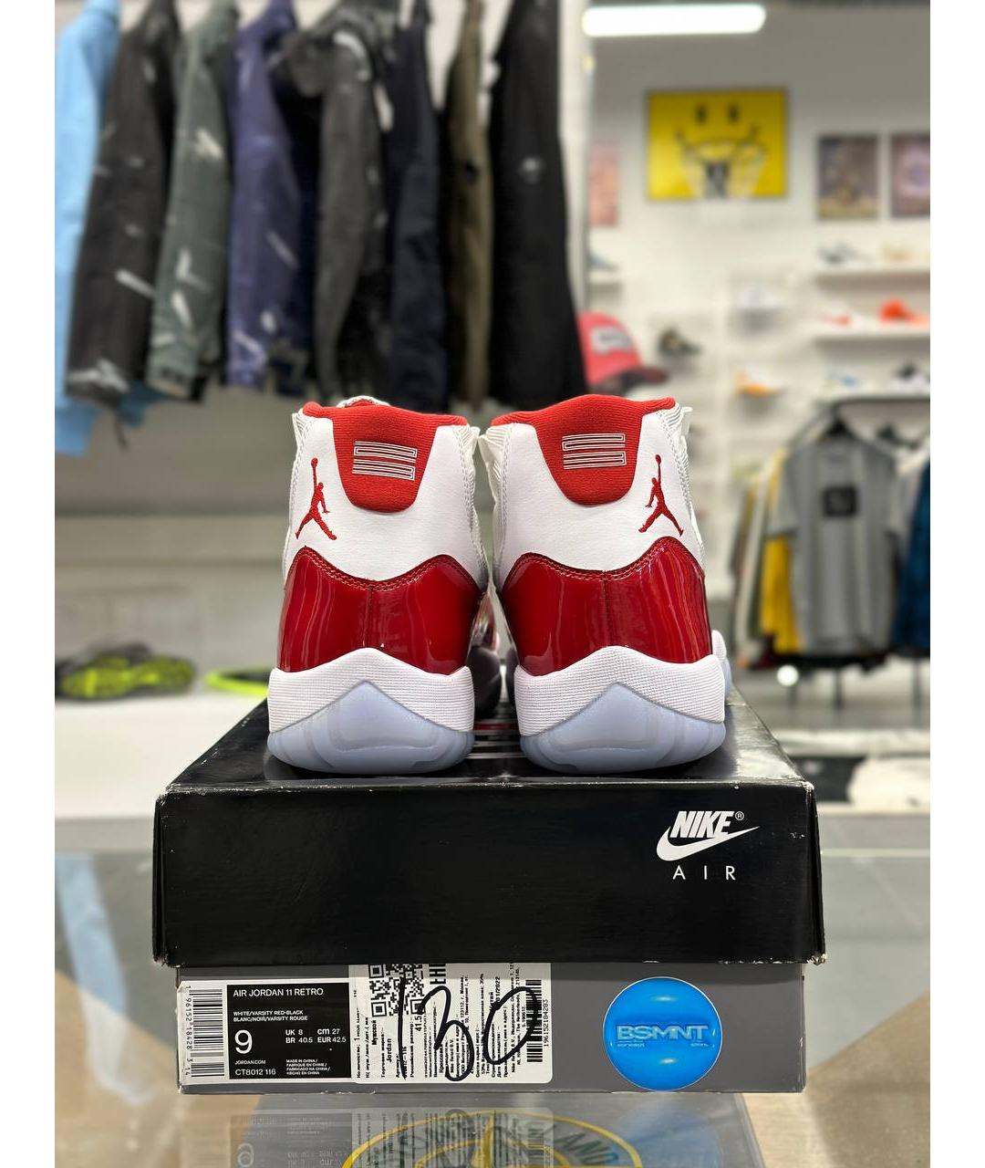 Fake jordan 11 red online