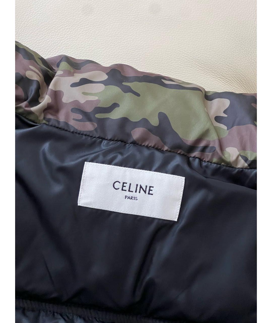 CELINE PRE-OWNED Хаки полиэстеровая куртка, фото 6