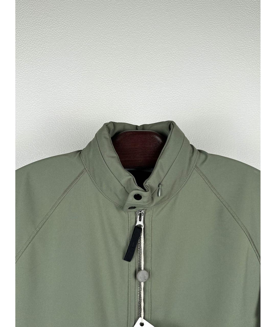 STONE ISLAND Зеленая полиамидовая куртка, фото 3