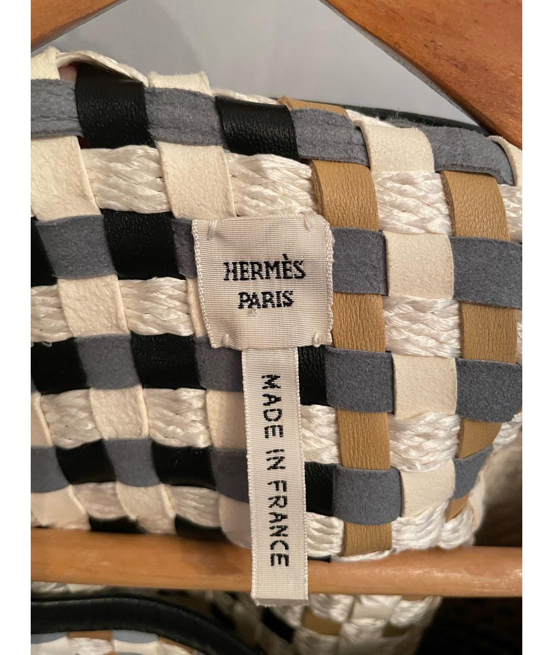 HERMES PRE-OWNED Мульти кожаный джемпер / свитер, фото 3