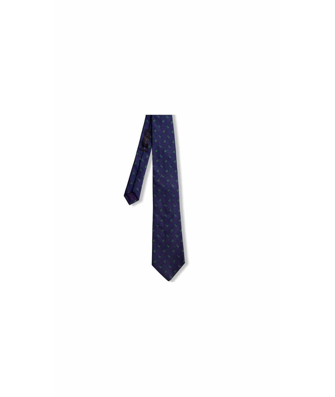 ETRO Фиолетовый тканевый галстук, фото 2
