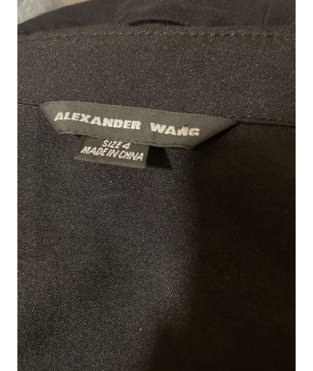 ALEXANDER WANG Черное коктейльное платье, фото 3