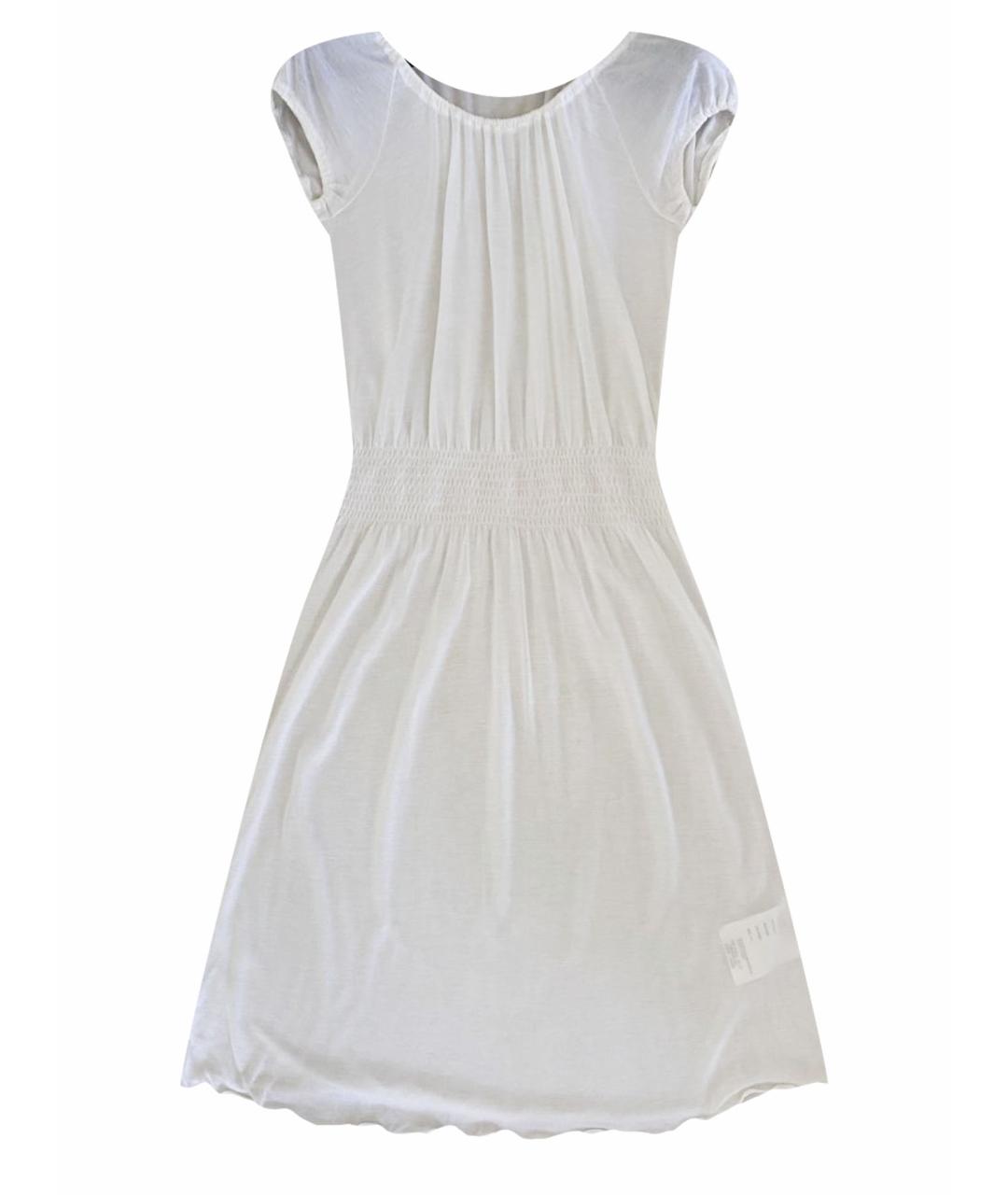 MIU MIU Белое повседневное платье, фото 1