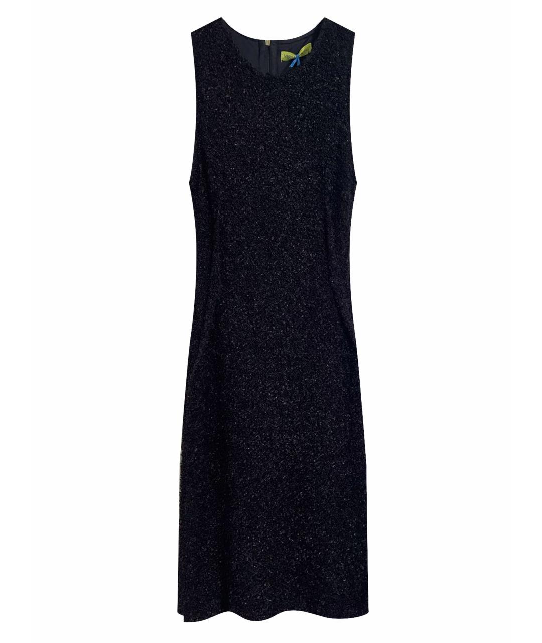VERSACE JEANS COUTURE Черное полиамидовое коктейльное платье, фото 1