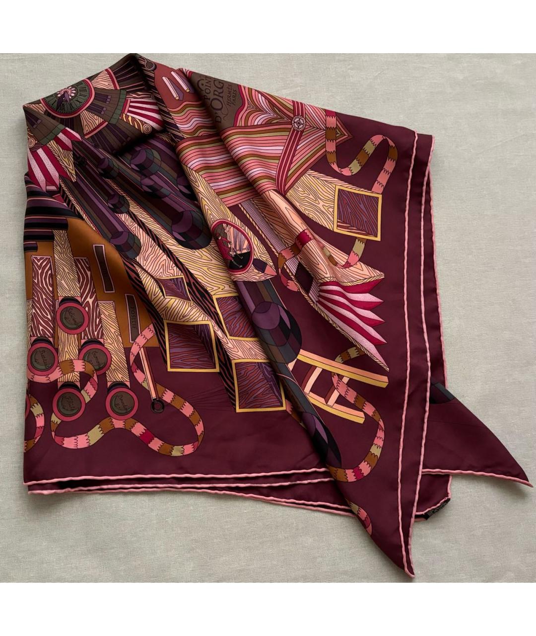 HERMES PRE-OWNED Мульти шелковый платок, фото 8