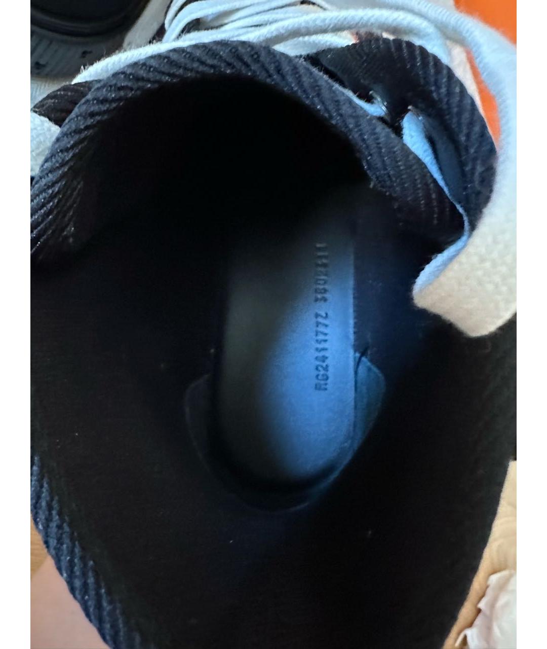HERMES PRE-OWNED Черные текстильные ботинки, фото 7
