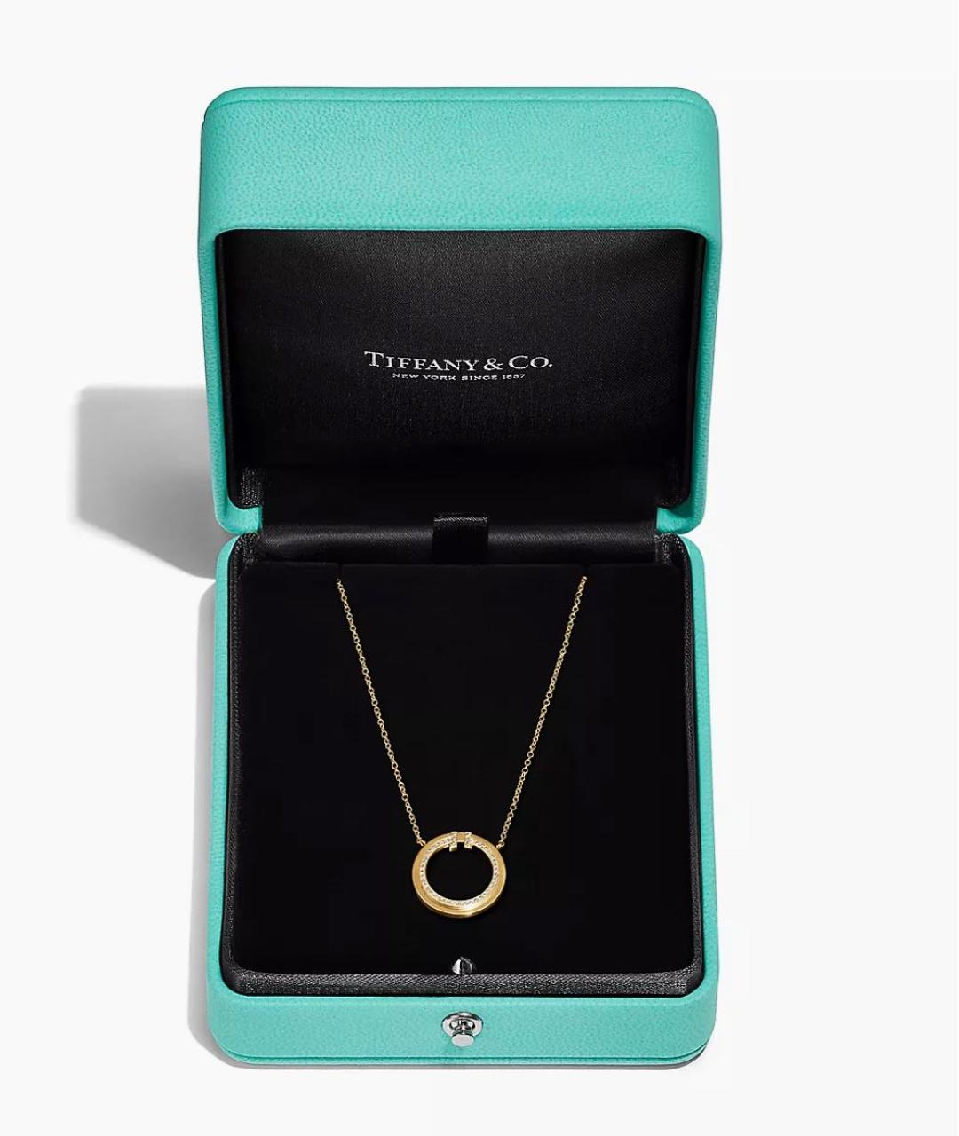 TIFFANY&CO Золотая подвеска из желтого золота, фото 4