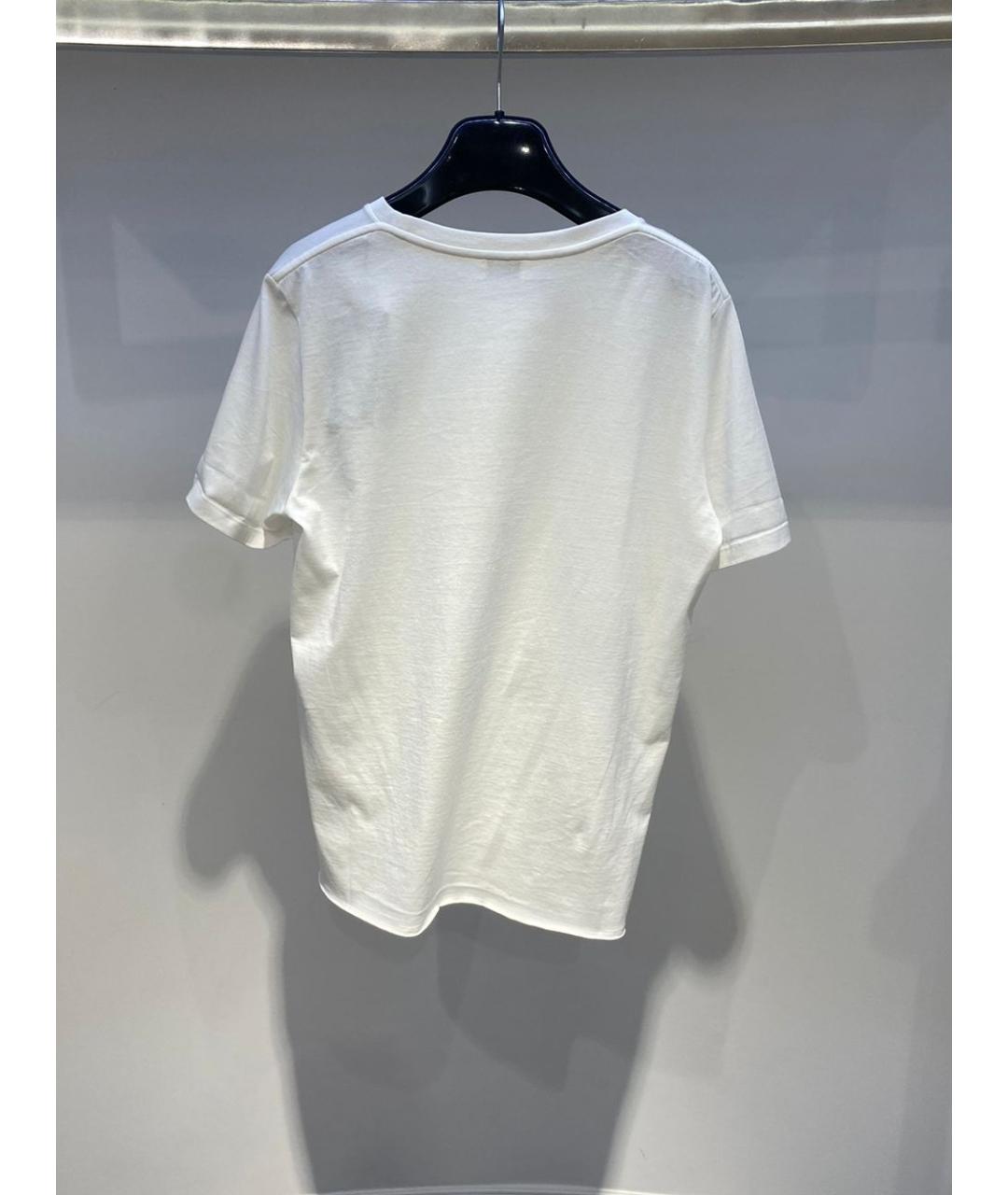 SAINT LAURENT Белая футболка, фото 2