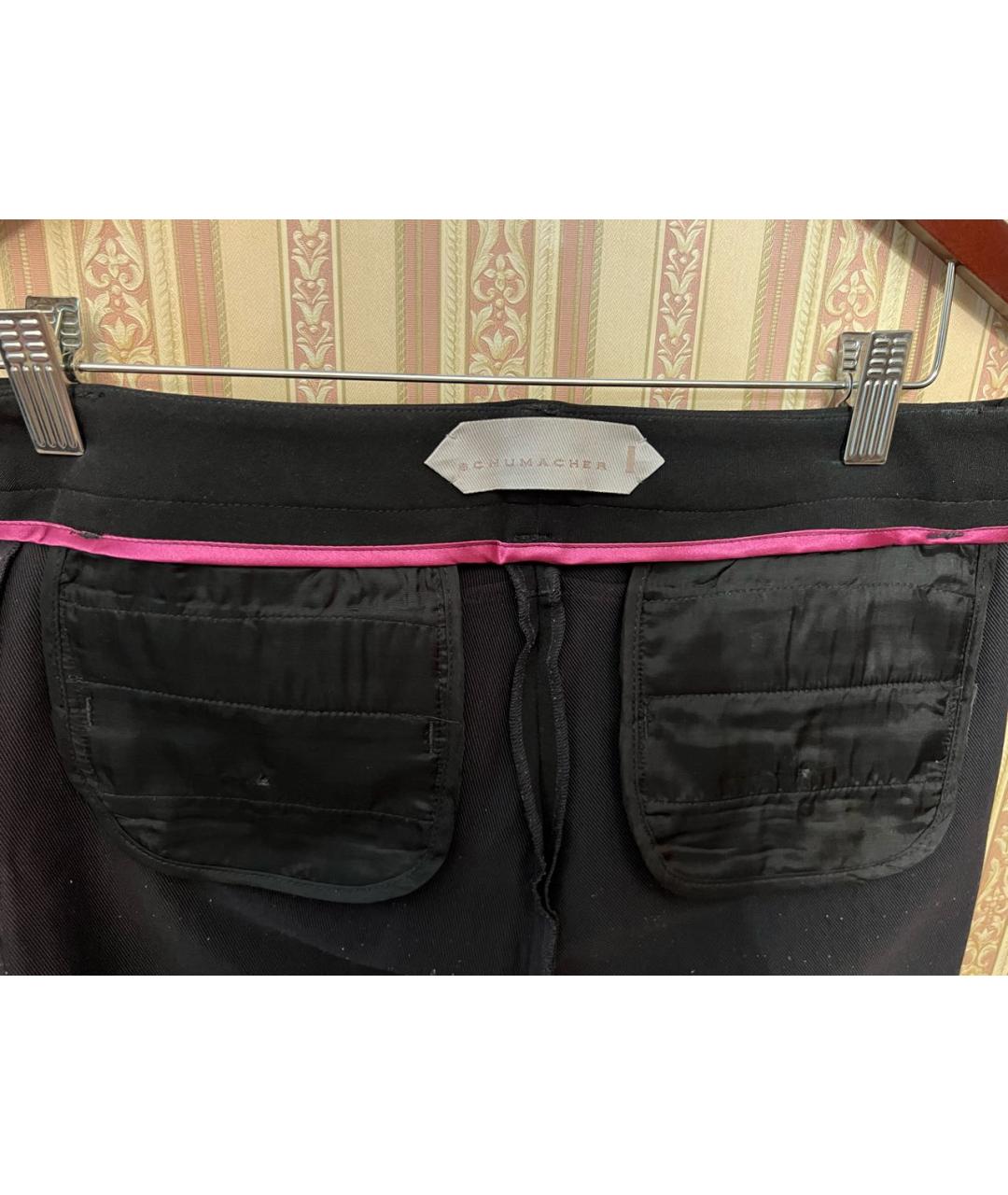 DOROTHEE SCHUMACHER Черные прямые брюки, фото 5