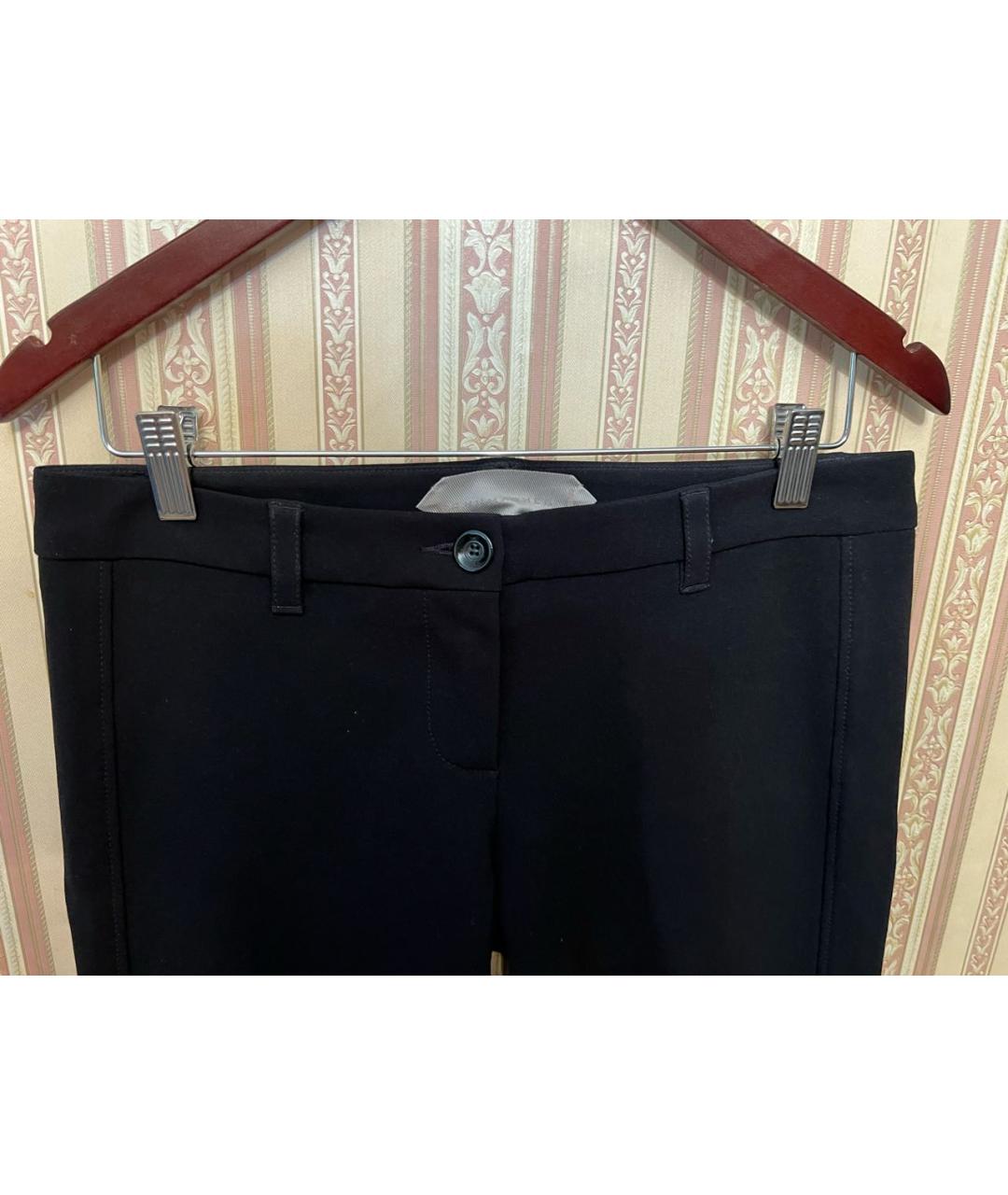 DOROTHEE SCHUMACHER Черные прямые брюки, фото 4