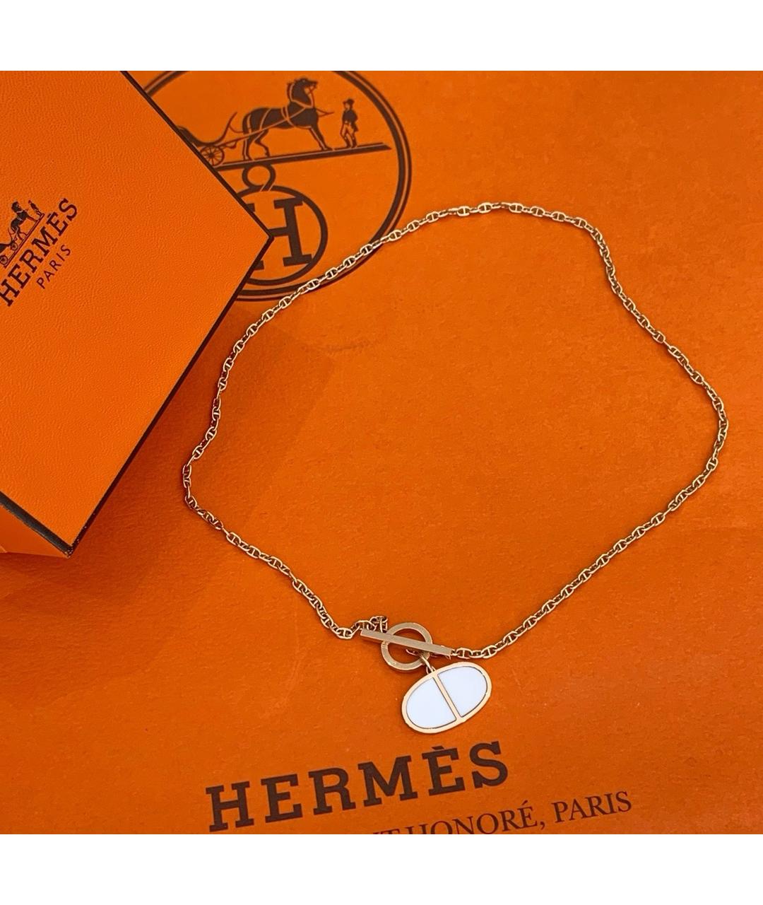 HERMES PRE-OWNED Золотая подвеска из розового золота, фото 6