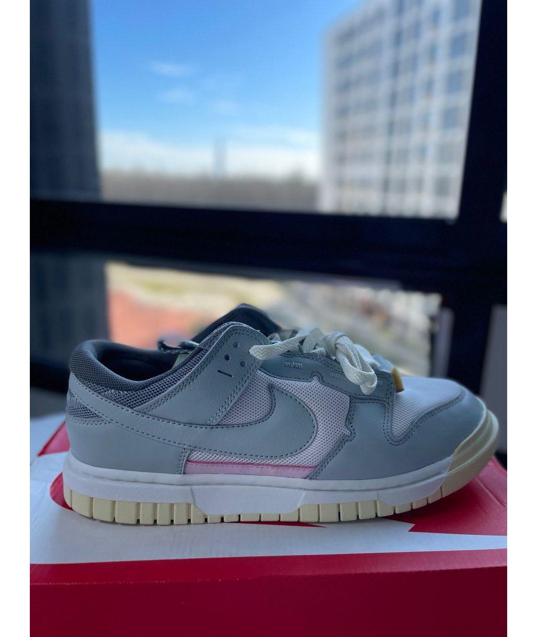 NIKE Серые низкие кроссовки / кеды, фото 7