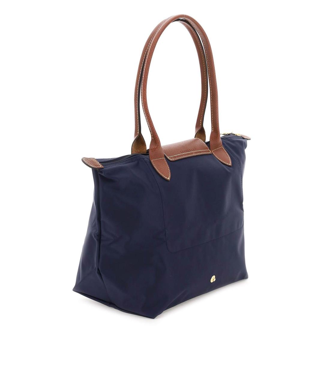 LONGCHAMP Темно-синяя сумка тоут, фото 3