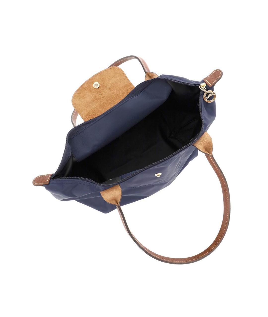 LONGCHAMP Темно-синяя сумка тоут, фото 5