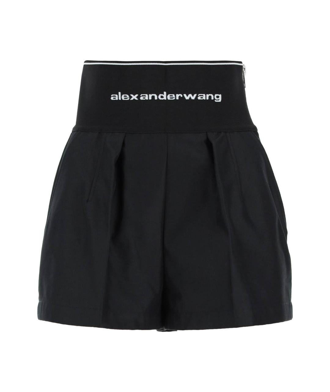 ALEXANDER WANG Черные хлопковые шорты, фото 2