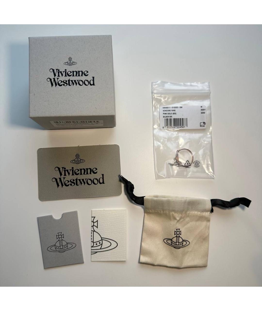 VIVIENNE WESTWOOD Серебряное кольцо, фото 5