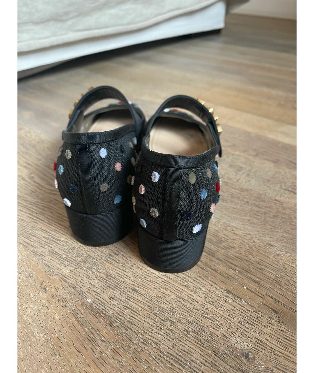 CHRISTIAN DIOR PRE-OWNED Черные синтетические туфли, фото 4