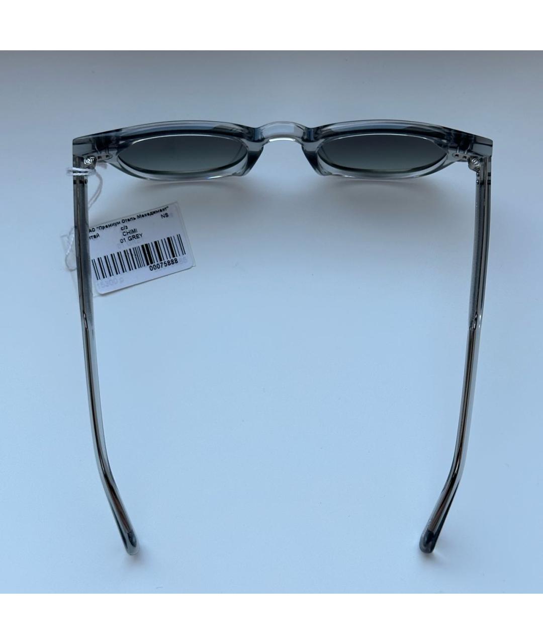 CHIMI Серые пластиковые солнцезащитные очки, фото 6