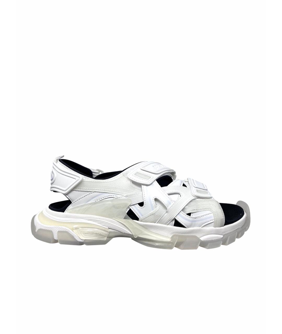 BALENCIAGA Белые сандалии, фото 1