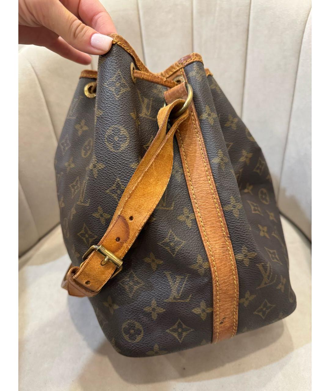 LOUIS VUITTON Коричневая сумка тоут, фото 4