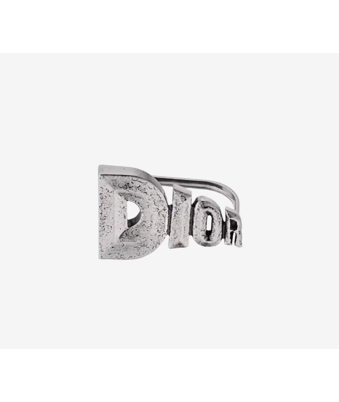 CHRISTIAN DIOR PRE-OWNED Серебряное латунное кольцо, фото 6