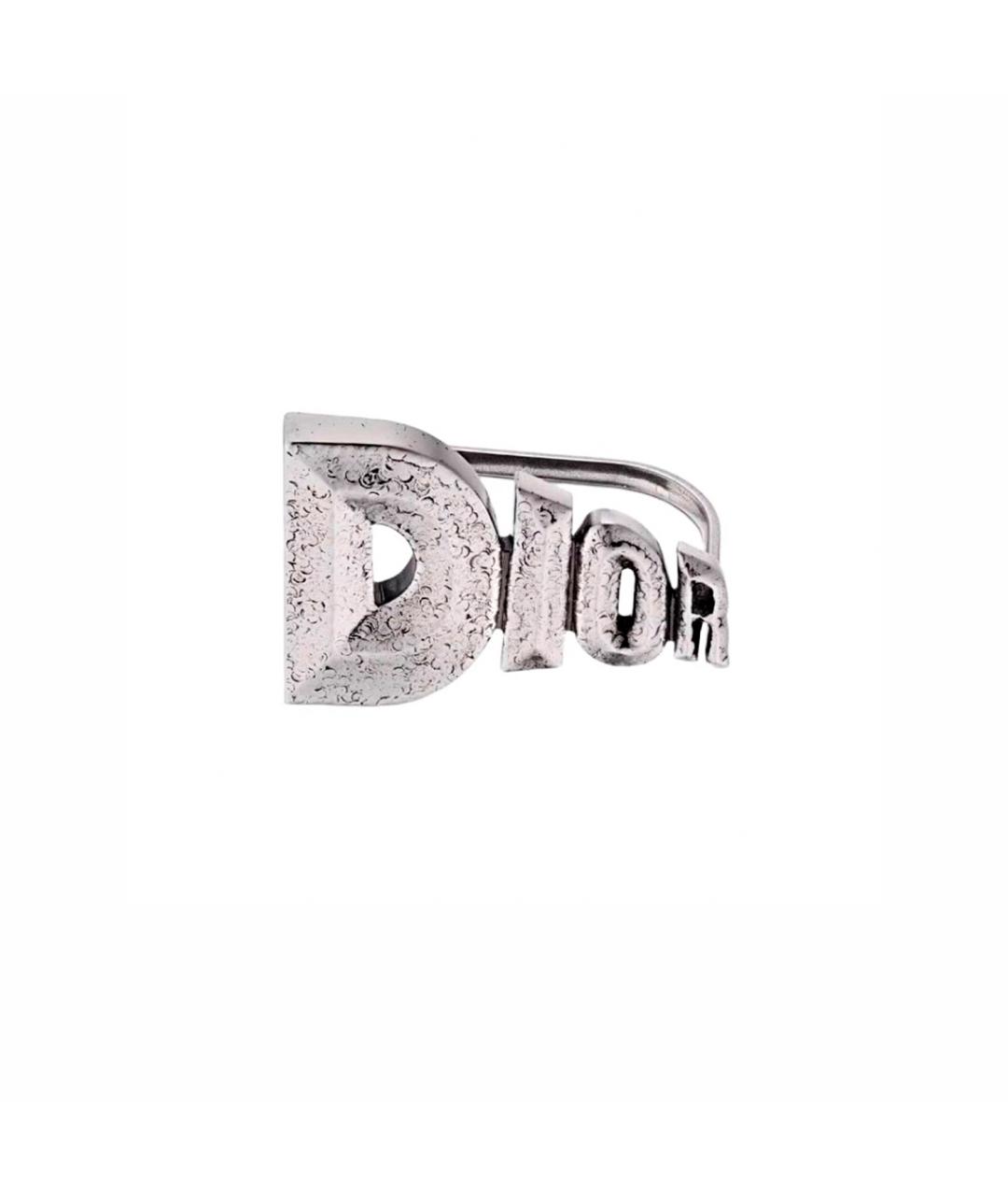 CHRISTIAN DIOR PRE-OWNED Серебряное латунное кольцо, фото 1