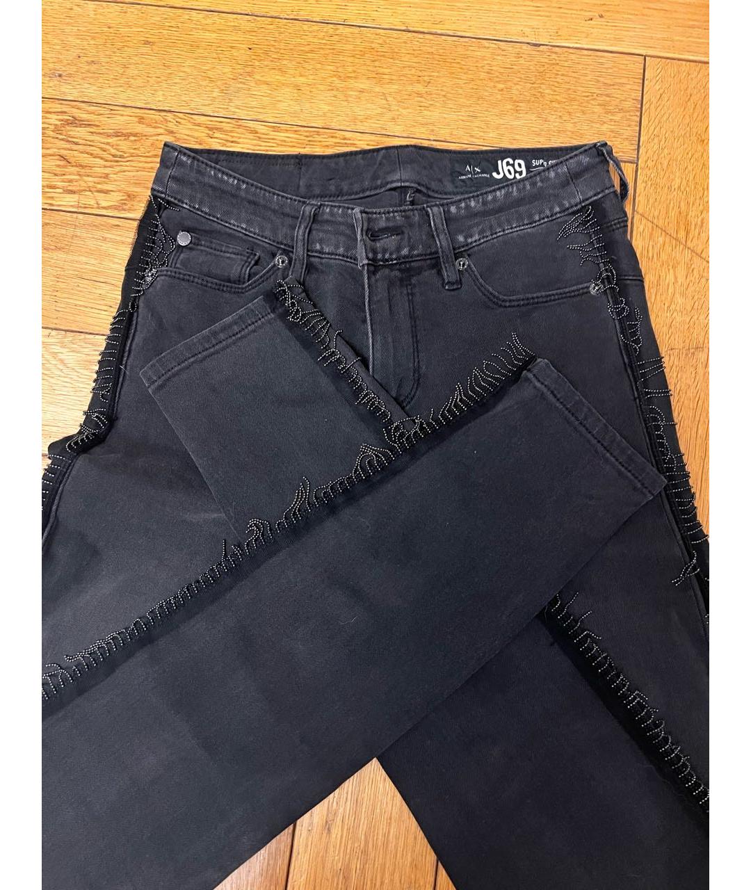 ARMANI EXCHANGE Серые хлопковые джинсы слим, фото 6