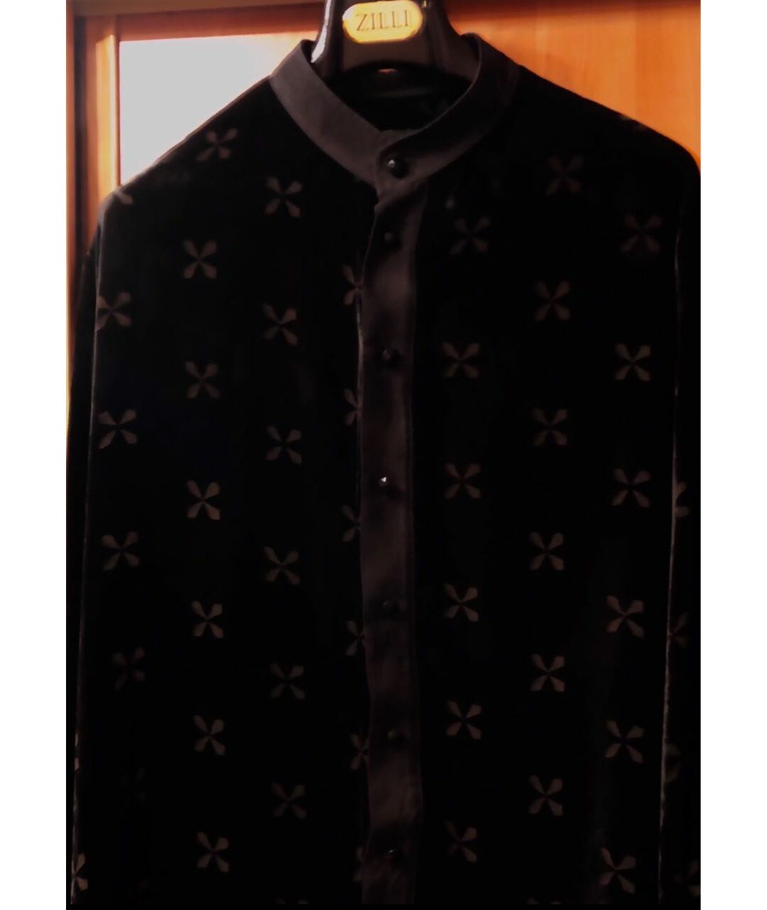 GIORGIO ARMANI Черная кэжуал рубашка, фото 4