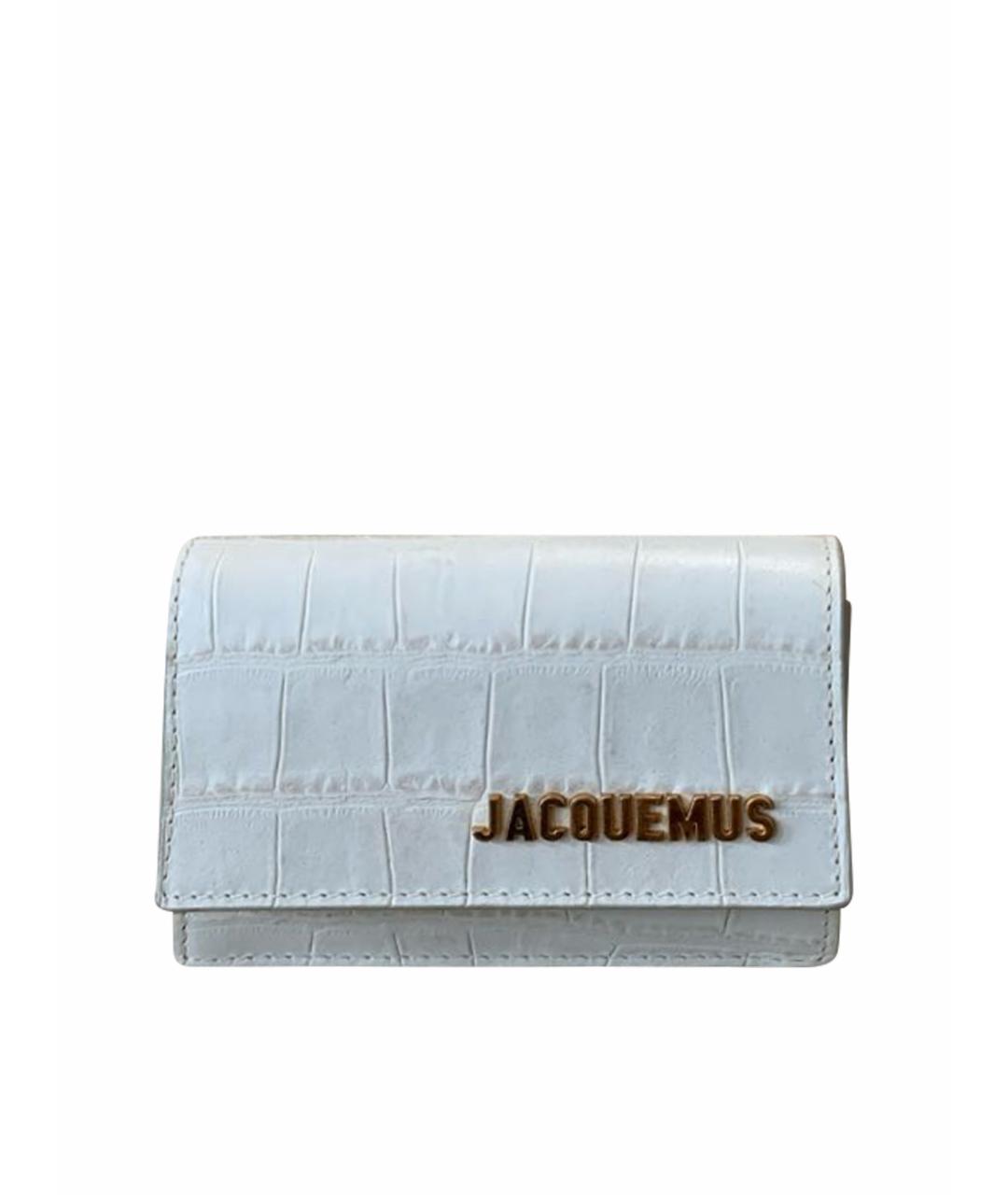 JACQUEMUS Белая поясная сумка, фото 1