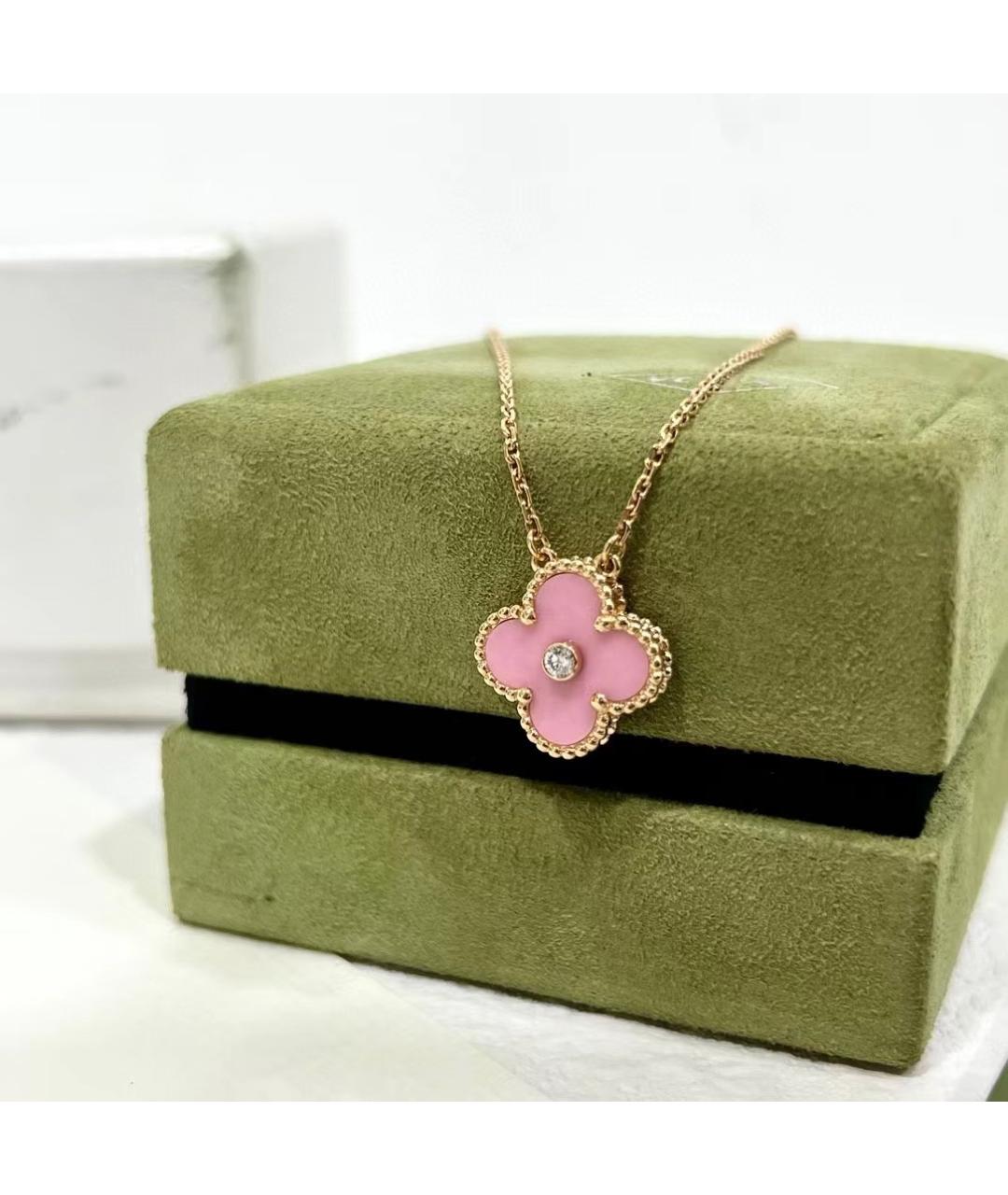 VAN CLEEF & ARPELS Розовое колье из розового золота, фото 2