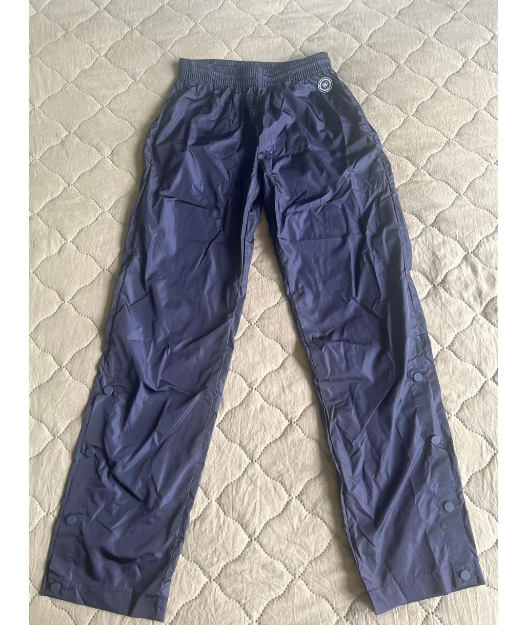 SPORTY AND RICH Темно-синие спортивные брюки и шорты, фото 6