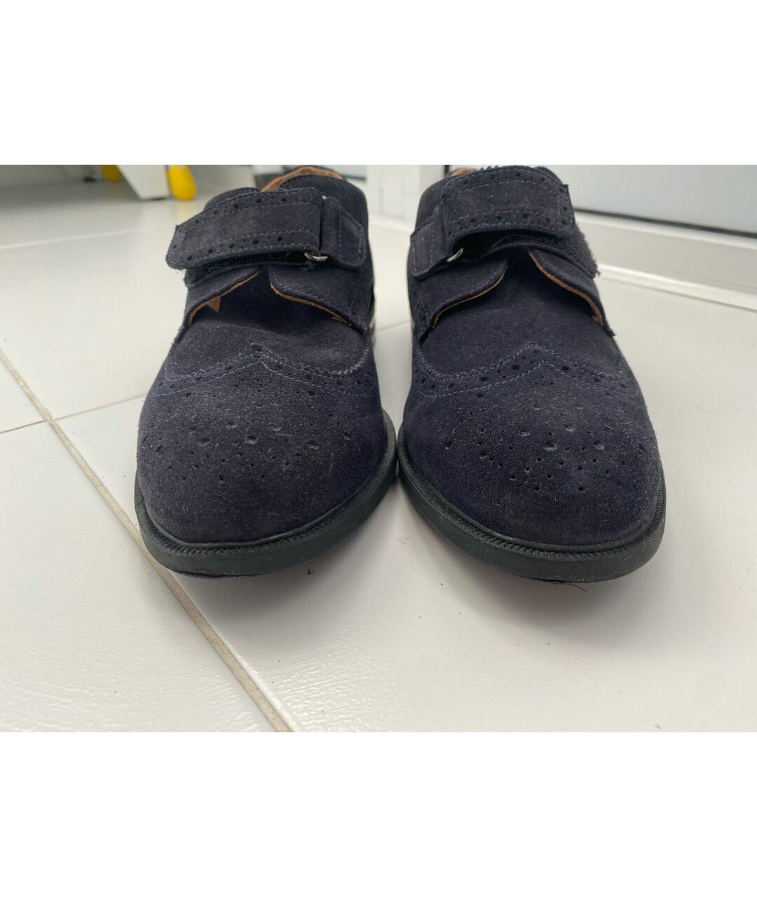 GALLUCCI Темно-синие замшевые ботинки, фото 4