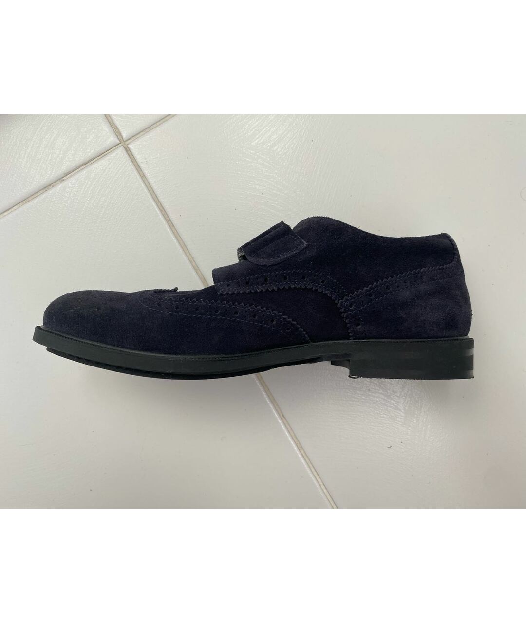 GALLUCCI Темно-синие замшевые ботинки, фото 2