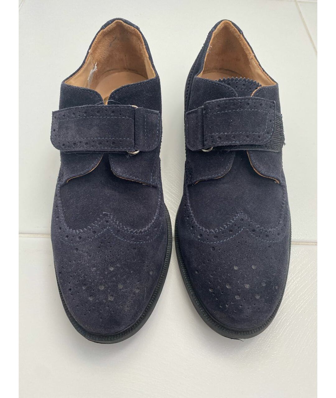 GALLUCCI Темно-синие замшевые ботинки, фото 7