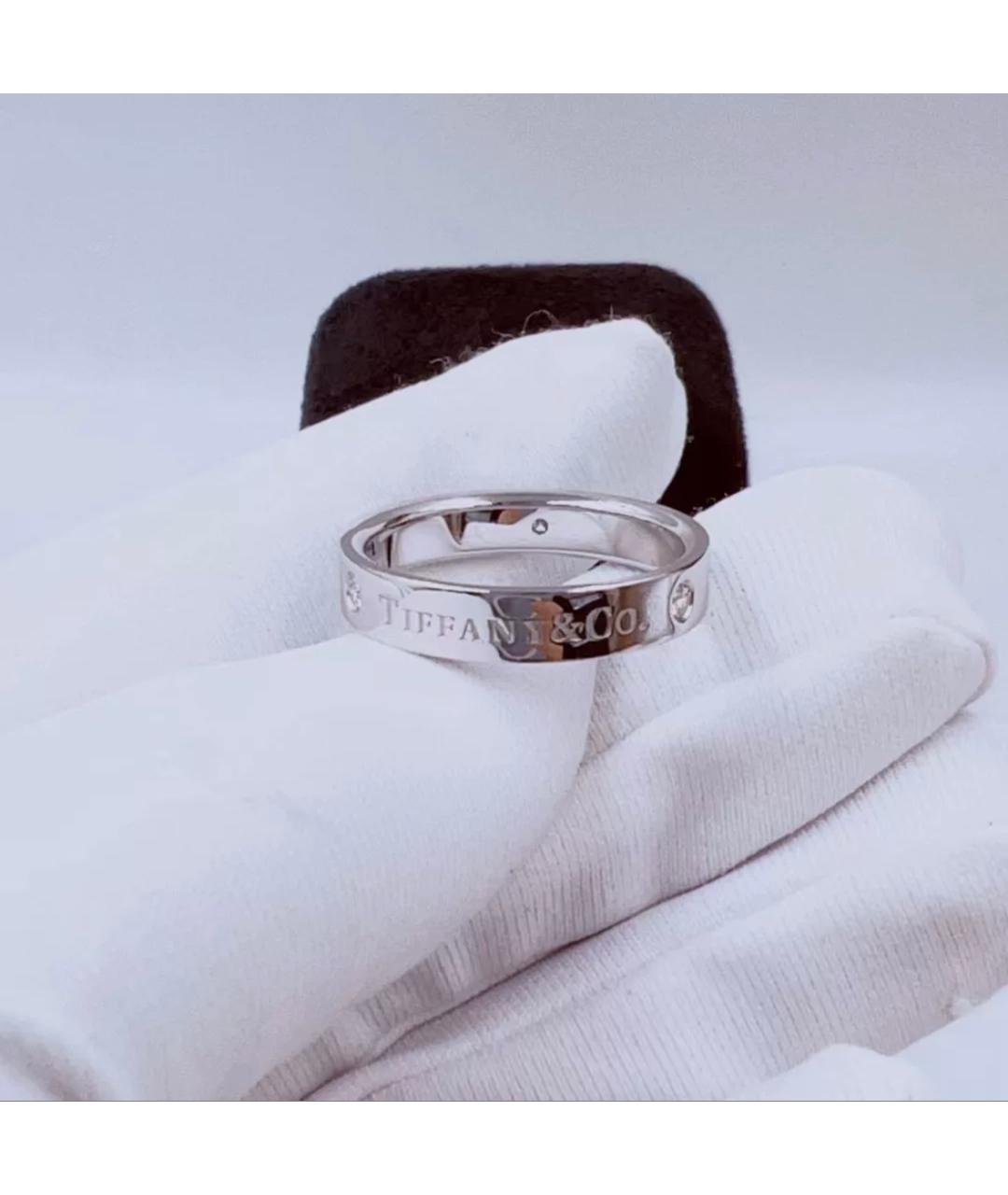 TIFFANY&CO Белое кольцо из белого золота, фото 4