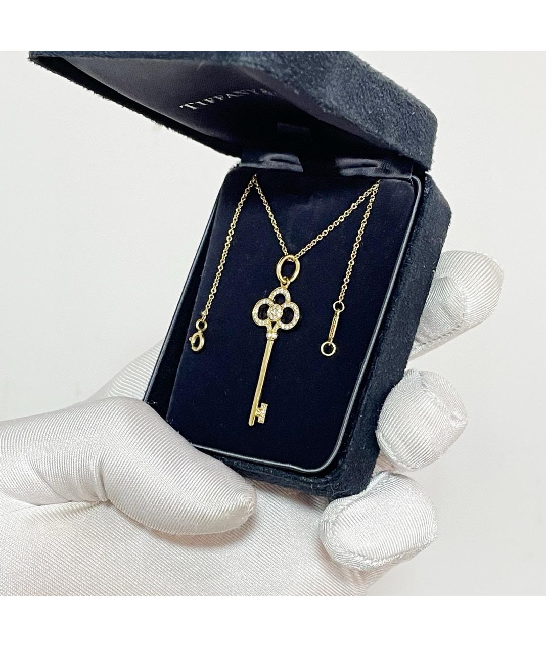 TIFFANY&CO Золотая подвеска из желтого золота, фото 3