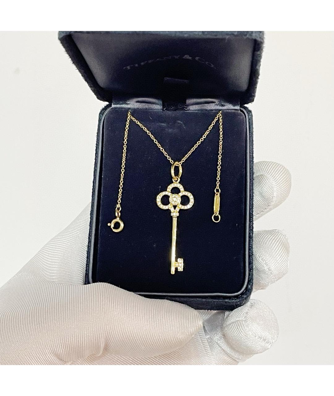 TIFFANY&CO Золотая подвеска из желтого золота, фото 2